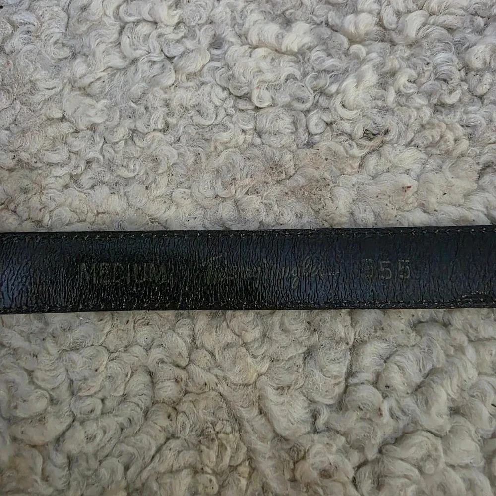 Vintage Thierry Mugler Snakeskin Belt size Medium